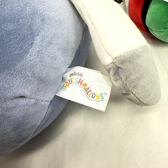 Lot of 3 Jazwares Original Squishmallows Gracelynn The Nutcracker Arctic Fox Toy - Picture 9 of 12